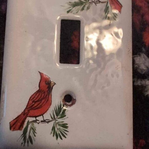 Single Toggle Cardinal Light Switch Covers - Picture 4 of 5